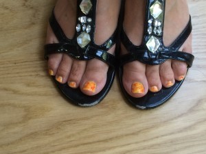 pedicure nailart