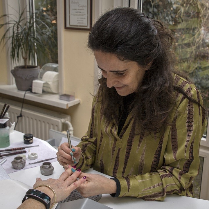 Sandra Koning, eigenaresse van Xandéraa Nailcare