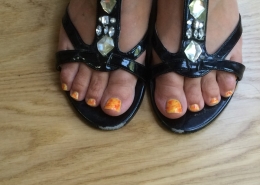 pedicure nailart