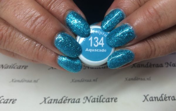 Turquoise glitter